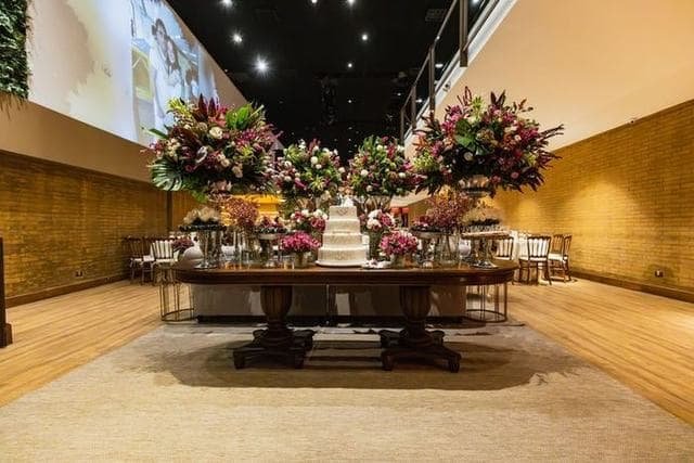 Romantic candlelit anniversary table setup
